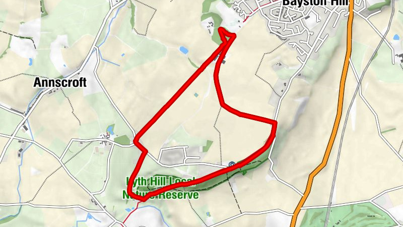 Lyth Hill - Lyth Bank - Shrewsbury - Little Lyth