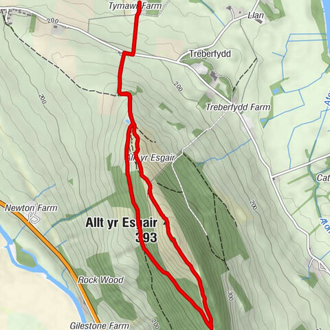 Llangors - Allt yr Esgair