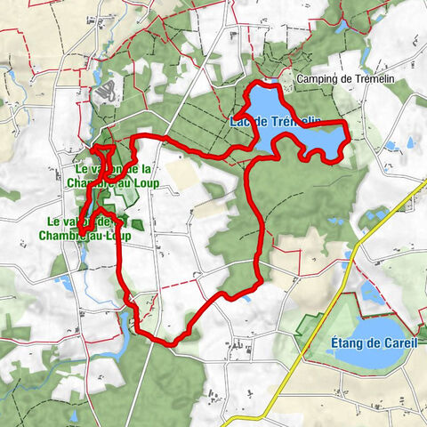 Chambre au Loup - La Touche - Restaurant du Lac - Iffendic