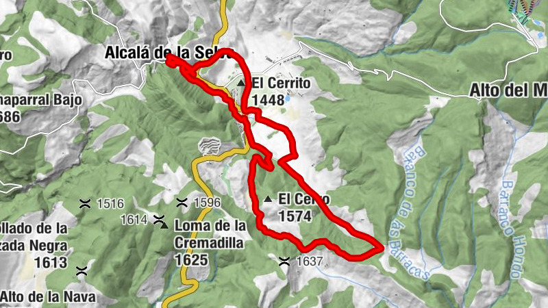 Alcalá de la Selva - Ermita de San Antón - Collado del Cubico - Ermita Santuario de la Virgen de la Vega