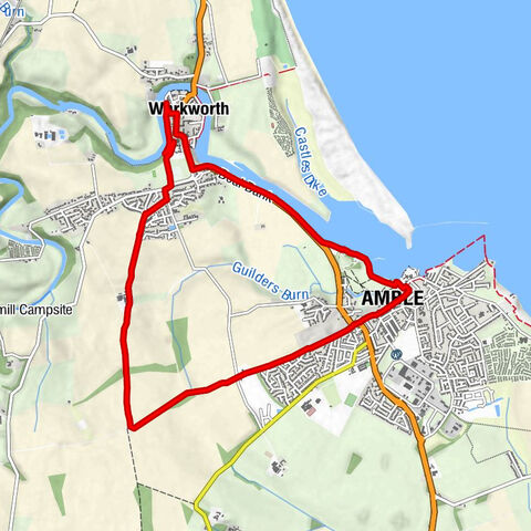 Warkworth - New Barns - Amble - Jackdaw