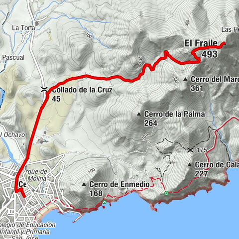 Níjar - Collado de la Cruz - El Fraile