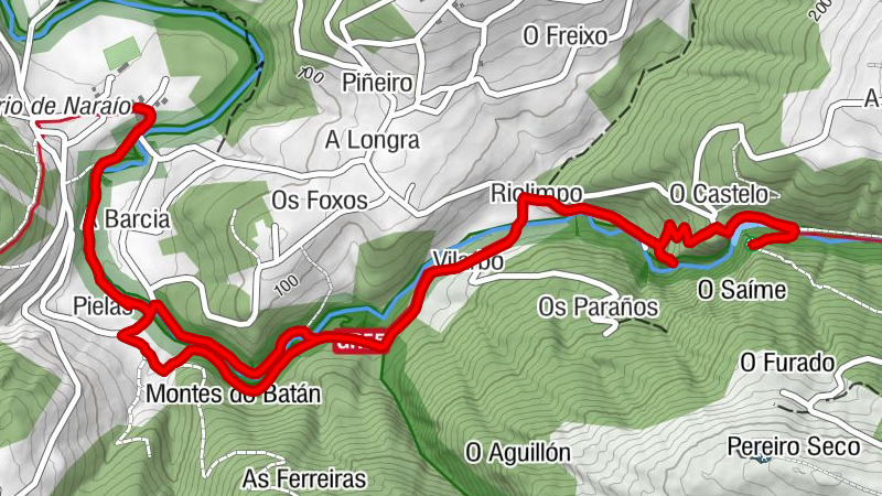 A Pena - Saldoiro - A Ferraría - Correlo
