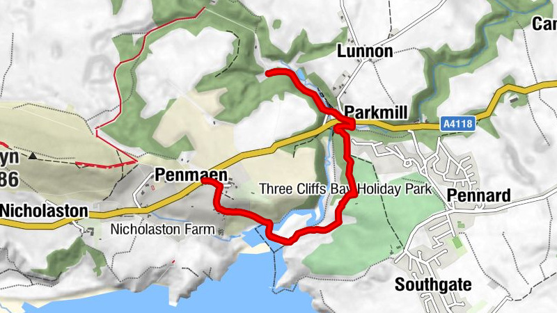 Ilston - Parkmill - Tourism Swansea Bay - Nott Hill