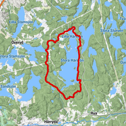 Härskogen - Härsjödamm