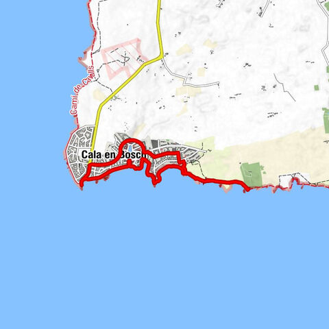 Es Far d'Artrutx - Cala en Bosch - Son Xoriguer - Cova des Pardals