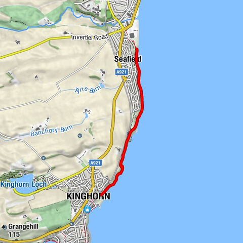 Kirkcaldy - Kinghorn - Seafield