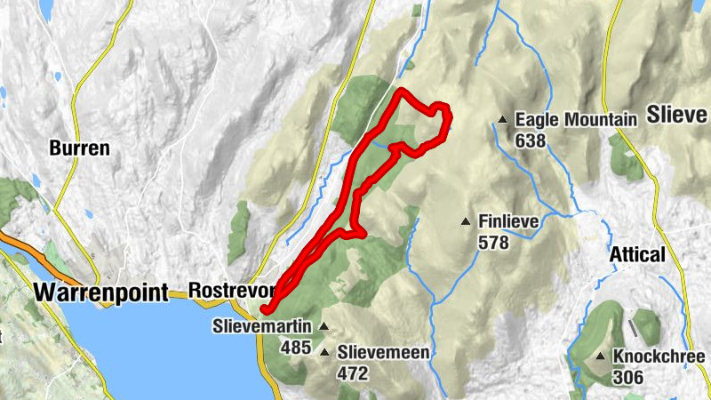 Rostrevor Mountains - Tievedockaragh