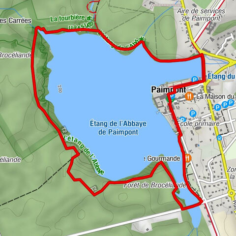 Abbaye de Paimpont - Paimpont - Crêperie La Fée Gourmande