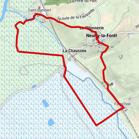 Neuilly-la-Forêt - Saint-Lambert - Fumichon - La Pilonnerie