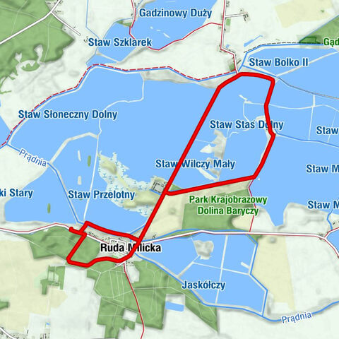 Dębów - Ruda Milicka