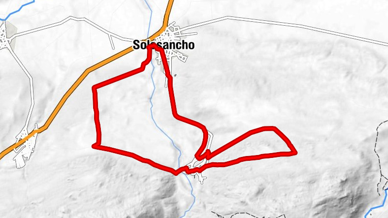 Solosancho - Los Morales - Villaviciosa - Caldera de los Moros