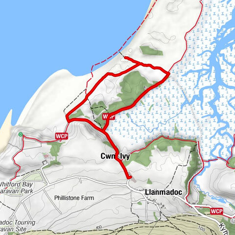 Llanmadoc - Cwm Ivy - Llangennith, Llanmadoc and Cheriton