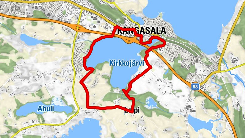 Ranta-Koivisto - Leipi - Kangasala - Keskusta