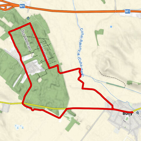 Nyárfa Vendéglő - Evangélikus templom - Bőny - Szőlőhegy