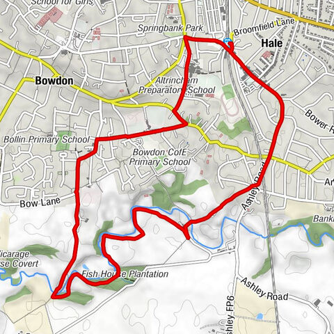 Hale - St Luke's - Altrincham United Reform Church - St. Peter's, Hale