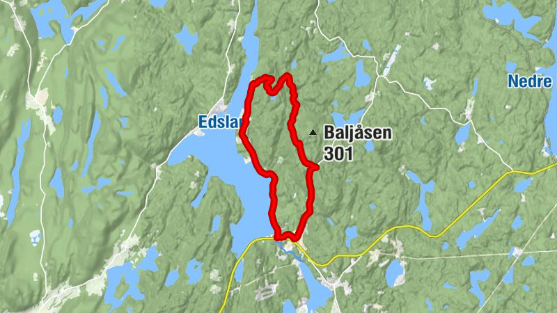 Åmåls kommun - Strand - Edsleskog