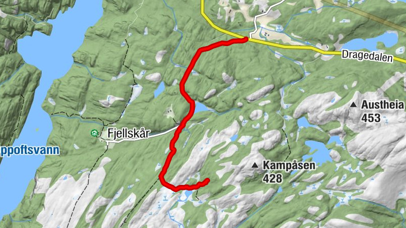 Munken - Poddelopthola Sør