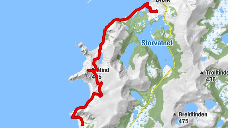 Andøy - Måtind