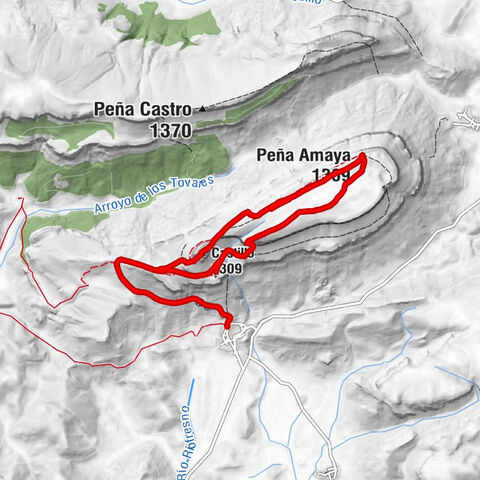 Amaya - Peña Amaya - Castillo - Iglesia de San Pedro