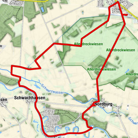Wienhausen - Nordburg - Schwachhausen - Ahnsbeck