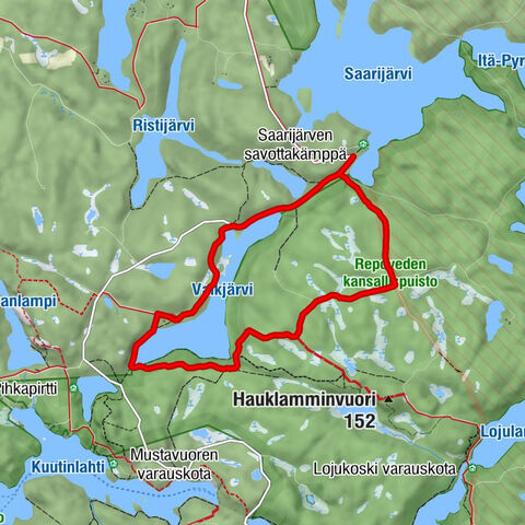 Saarijärven sisäänkäynti