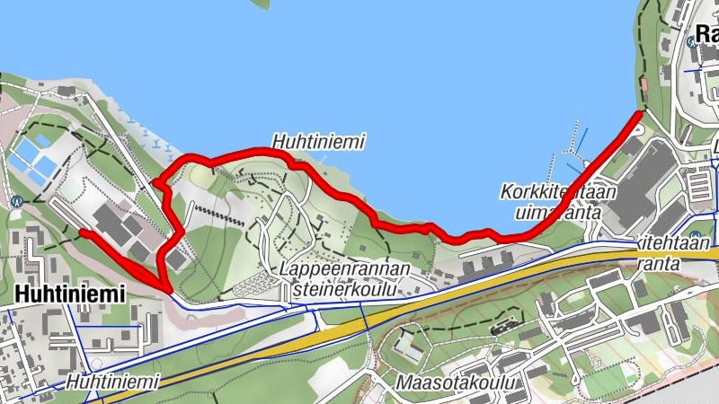 Huhtiniemi - Huhtiniemen lähde - Lappeenranta