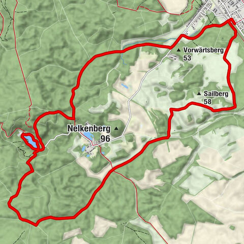 Bad Freienwalde (Oder) - Waldschenke am Baasee - Bergthal - Altranft
