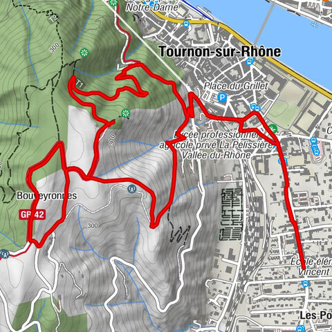 Tournon-sur-Rhône - Rossignol - Bouveyronnes