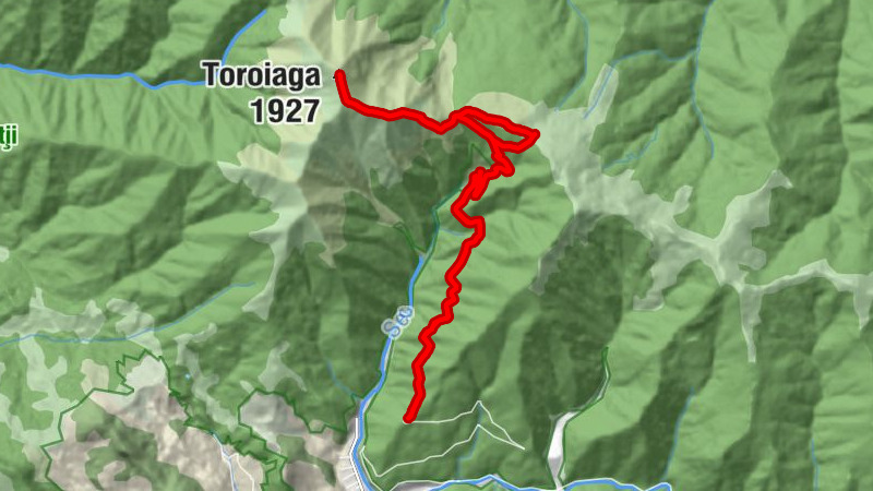Vișeu de Sus - Refugiul Montan Lucaciasa - Toroiaga
