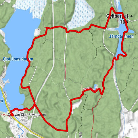 Sommarhagen - Oxbo - Nykolningen - Eklövstorp