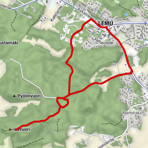 Lemu - Reisvuori - Masku