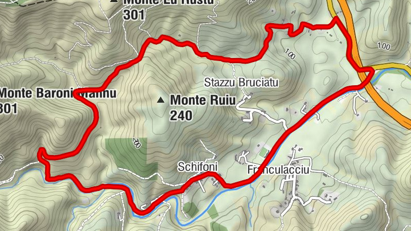 Santu Diadòru/San Teodoro - Schifoni - Franculacciu