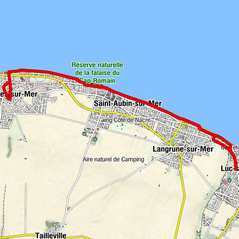 Luc-sur-Mer - Hôtel-Restaurant de la Mer - La Marine - Église Notre-Dame de la Nativité