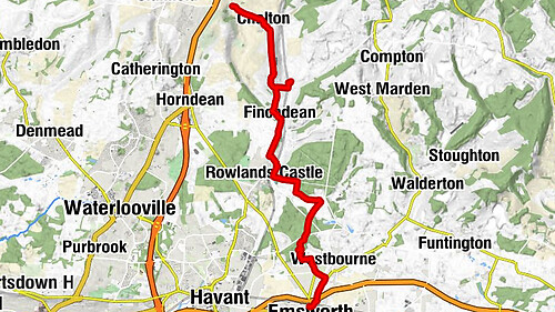 Emsworth - Hampshire Farm - Chalton Down - Clanfield