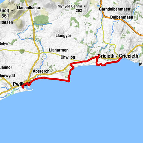 Pwllheli - Llanystumdwy - Cricieth / Criccieth
