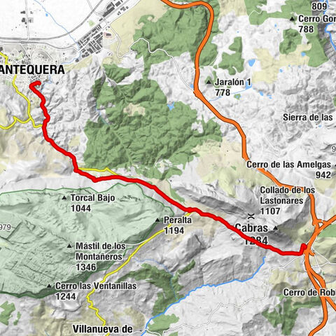 Antequera - El Conejo - Venta de los Patos