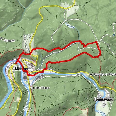 Monthermé - Auberge La roche à sept heures - Église Saint-Rémi - Les Boucles de Meuse