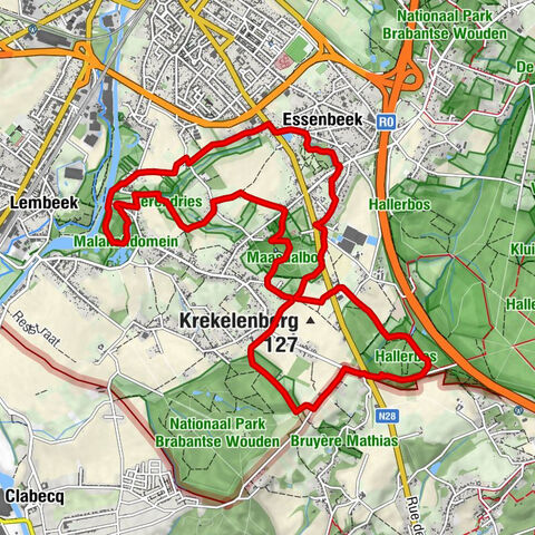 Halle - Krekelenberg - Vlasmarkt
