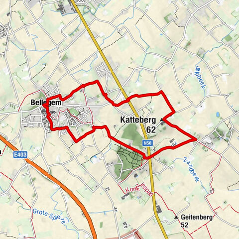 Sint-Amanduskerk - Onze-Lieve-Vrouw Onbevlekte Ontvangeniskapel - Katteberg - Bellegem