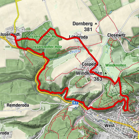 Isserstedt - Braugasthof „Papiermühle” - Jena - St. Nikolaus