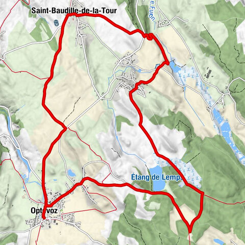 Église Saint-Symphorien - Auberge des Peintres - Optevoz - Église Saint-Baudille