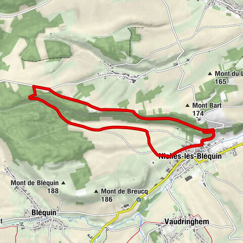 Nielles-lès-Bléquin - Chapelle Notre-Dame-du-Mont