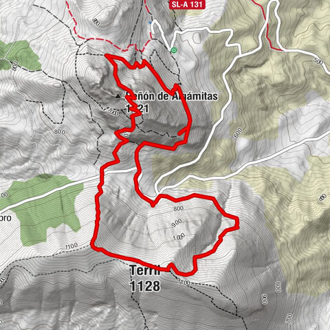 Algámitas - Terril - El Terril - Peñón de Algámitas