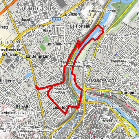 Poitiers Ouest - Église Sainte-Thérèse - Sainte-Jeanne-d'Arc - Poitiers - Chapelle Notre-Dame du Porteau