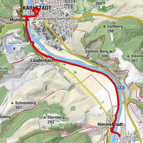 Sportgaststätte "Zur Brücke" bei Kosta - Winzerstube Hilpert - St. Andreas - Spitalkirche