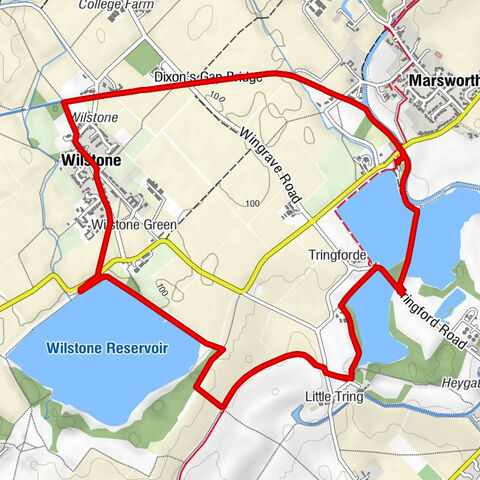 Marsworth - Wilstone - Wilstone Green - Little Tring