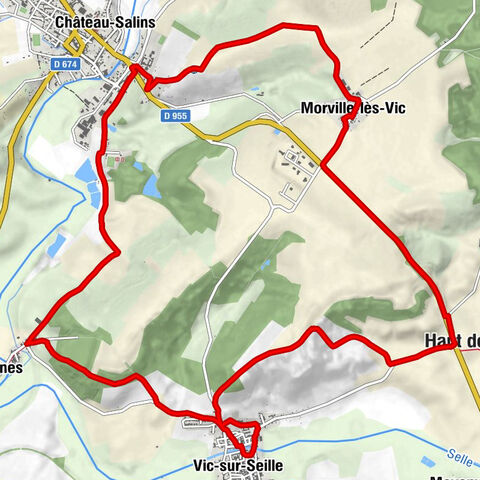 Château-Salins - Morville-lès-Vic - Église Saint-Gorgon - Salonnes