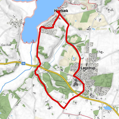Viborg Kommune - Fiskbæk - Hjarbæk Kro - Hjarbæk Syd