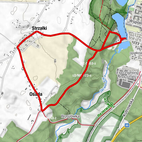 Gostynin - Strzałki - Osada